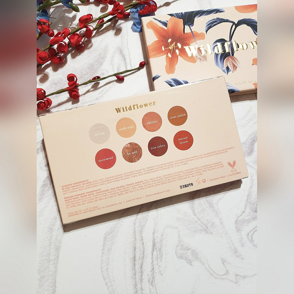 Kara Beauty Wildflower 8 Color Eyeshadow Palette - Picture 4 of 4